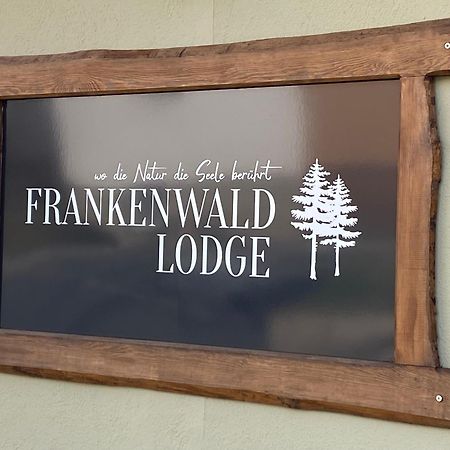 Frankenwald-Lodge Schwarzenbach am Wald Dış mekan fotoğraf