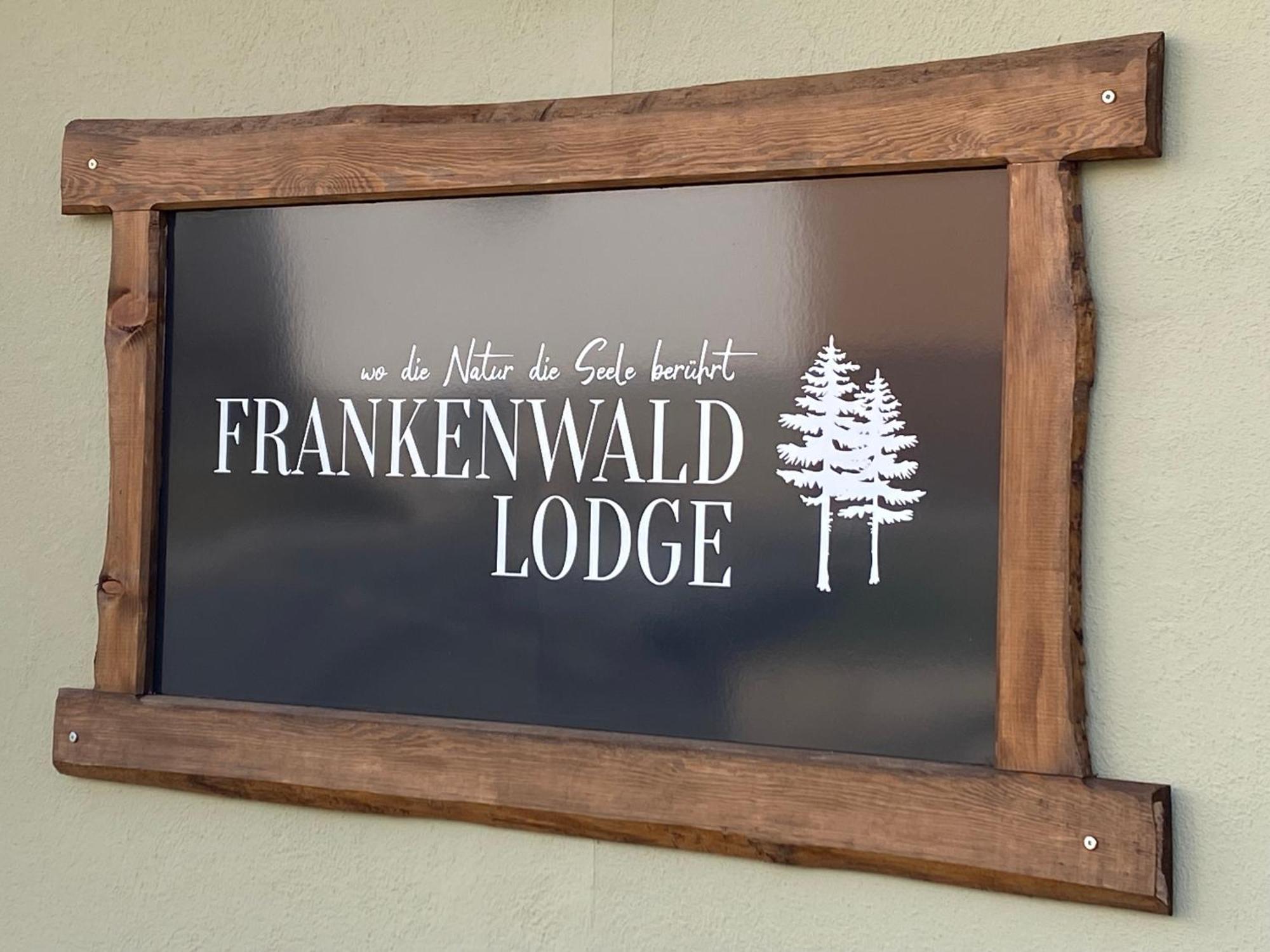 Frankenwald-Lodge Schwarzenbach am Wald Dış mekan fotoğraf
