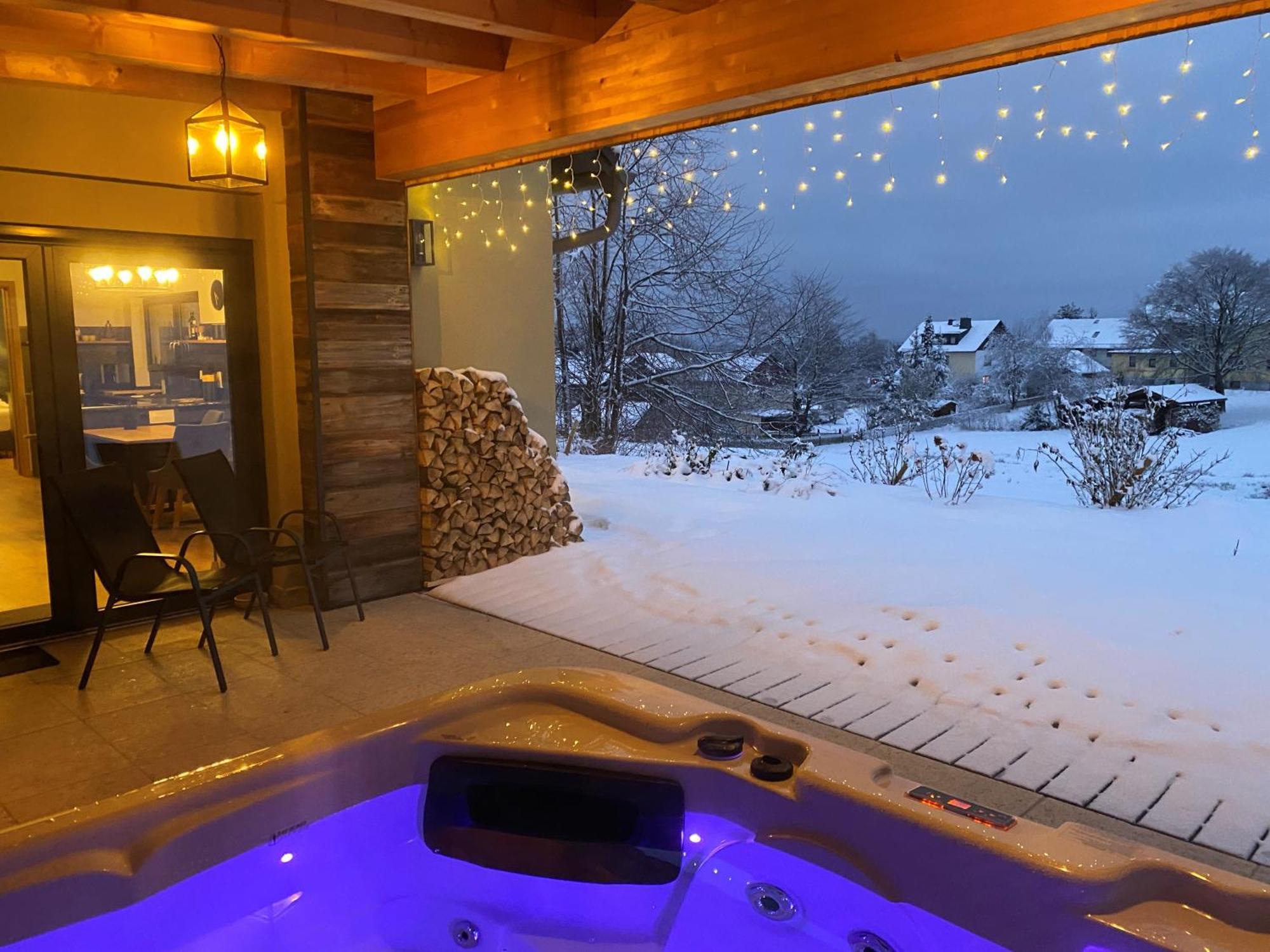 Frankenwald-Lodge Schwarzenbach am Wald Dış mekan fotoğraf